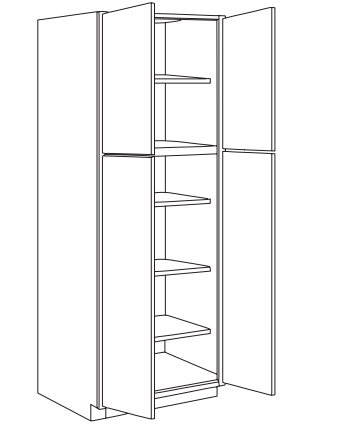 Pantry 4 doors
